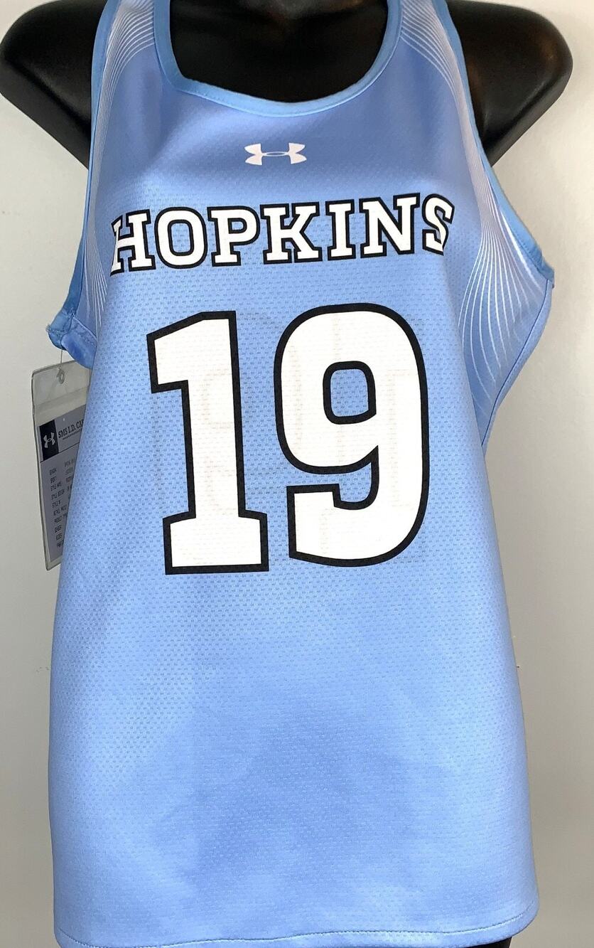 Under Armour Women's Johns Hopkins Blue Jays Lacrosse Jersey Small NEW